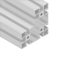 MODULAR SOLUTIONS EXTRUDED PROFILE 90MM X 90MM X 45MM CORNER POST, CUT TO THE LENGTH OF 1000 MM